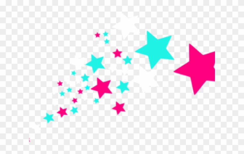 Falling Stars Clipart Fancy Star - Clip Art Shooting Stars - Png Download #21340