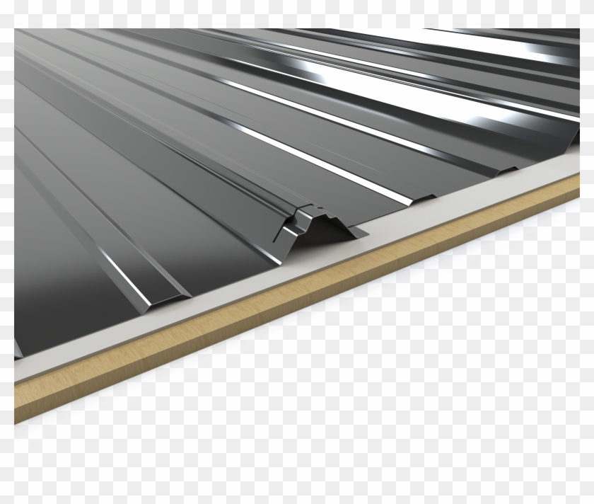 Tuff Rib Panel Overlap Clipart #21438