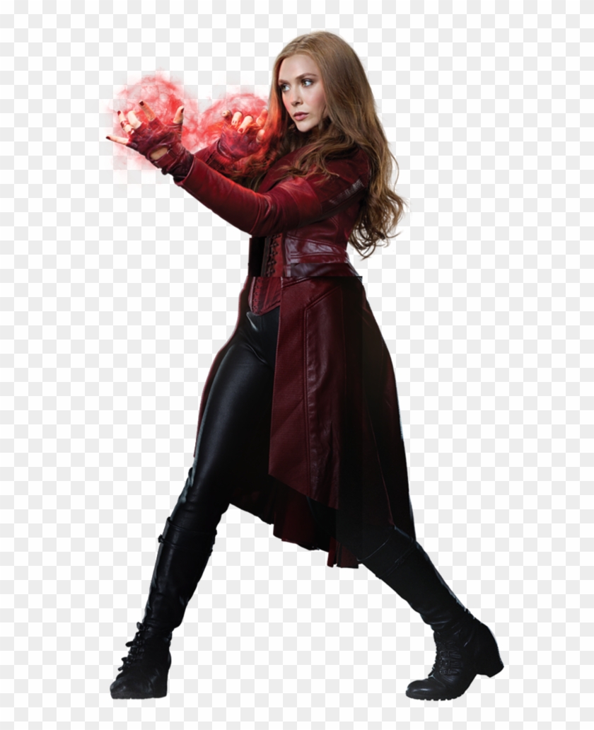 Civil War Scarlet Witch - Scarlet Witch Infinity War Png Clipart #21464