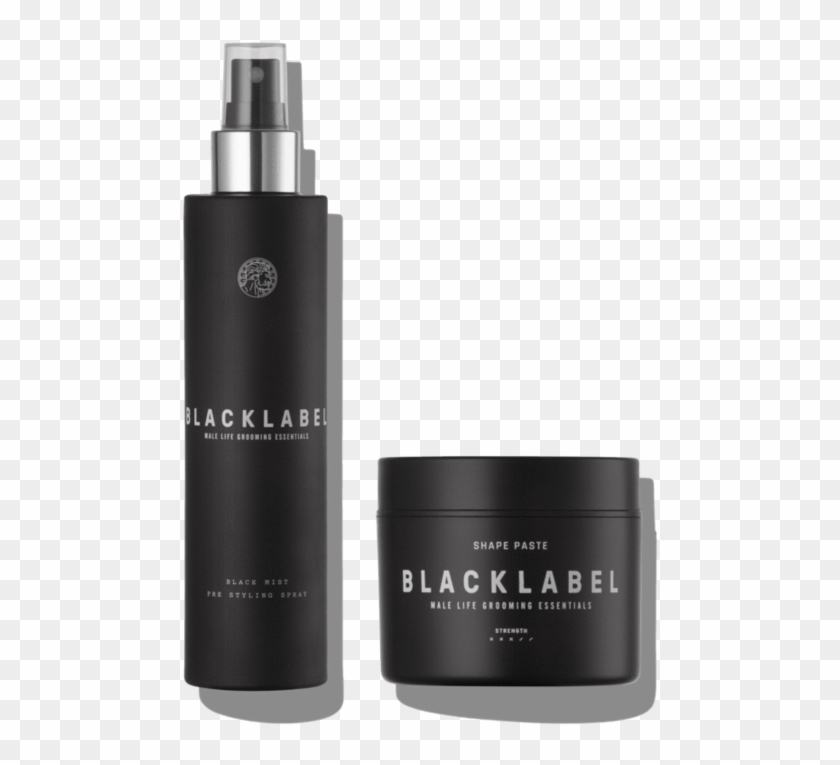 Black Mist & Shape Paste Subscribe - Black Label Pre Styling Mist Clipart #21493