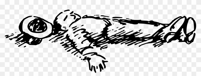 Cadaver Human Body Drawing Death Body Bag - Dead Body Clipart - Png Download