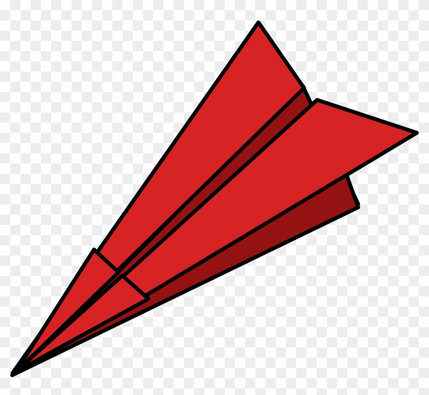 Paper-plane - Paper Airplane Clipart - Png Download #21703