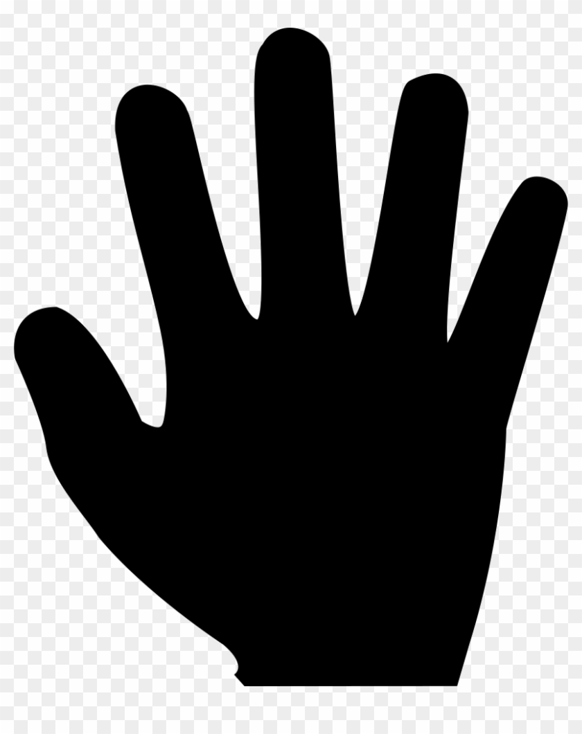 Five Fingers Comments - Five Fingers Icon Clipart