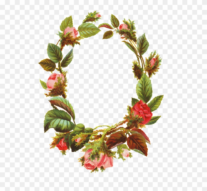 Rose Flowers Border Png - Rose Clipart