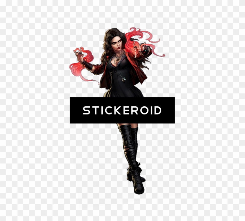 Scarlet Witch - Scarlet Witch Marvel Avengers Alliance Clipart #21960