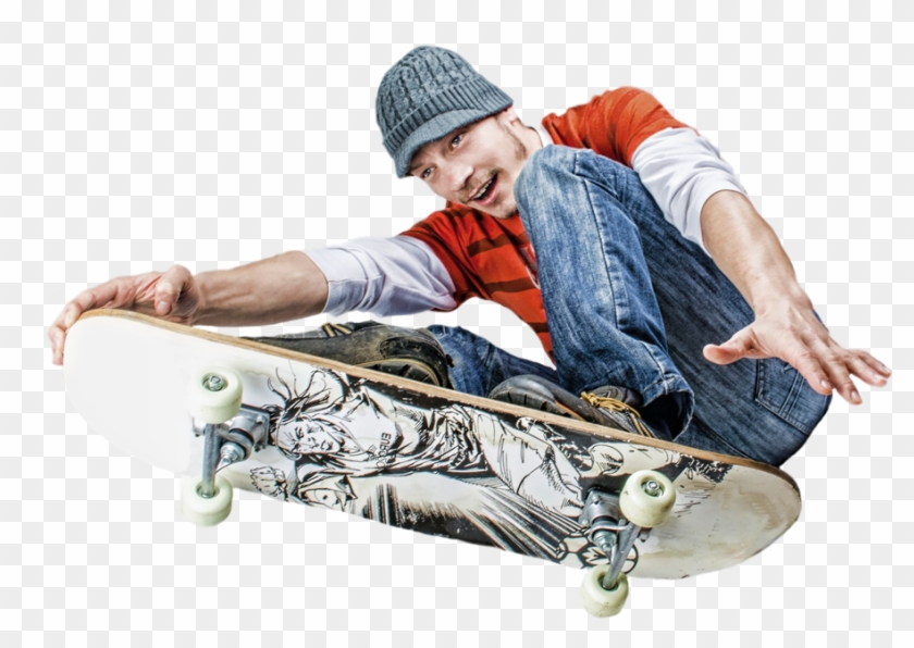 Skater Guy 2 - Skateboard Deck Clipart