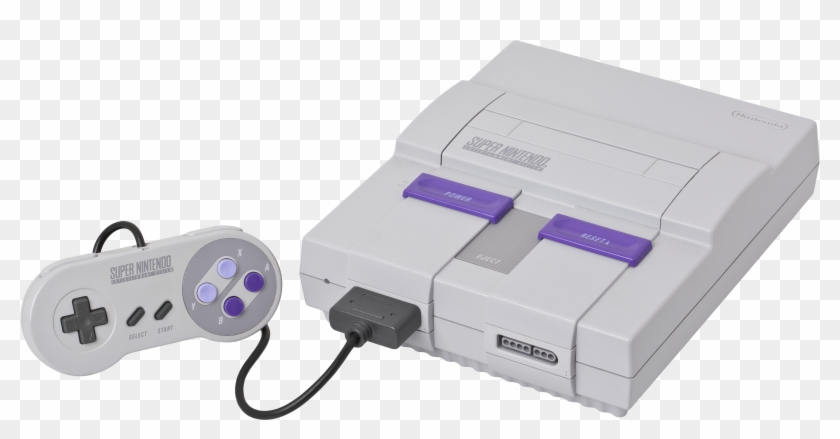Snes Mod1 Console Set Clipart #22243