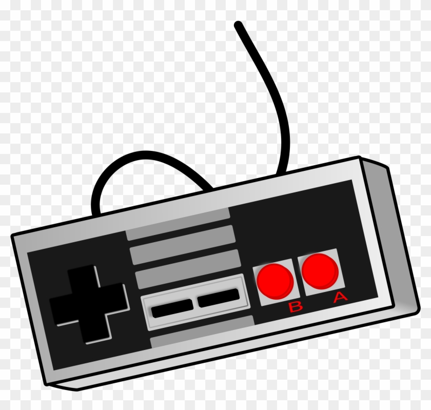 Nes - Video Game Controller Clip Art - Png Download #22410