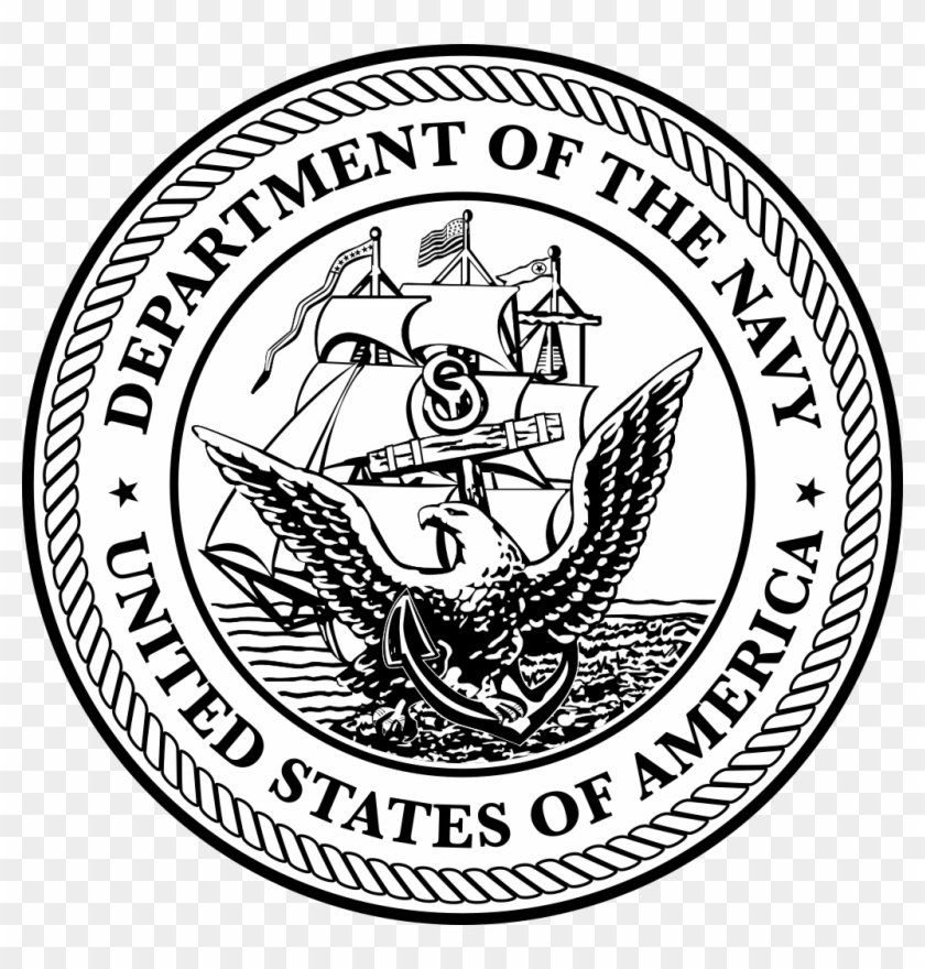 Department Of The Navy Logo Png Transparent & Svg Vector - Us Navy Clipart #22441