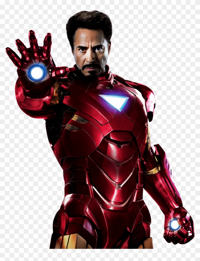 Download - Tony Stark Ironman Robert Downey Jr Clipart #22571