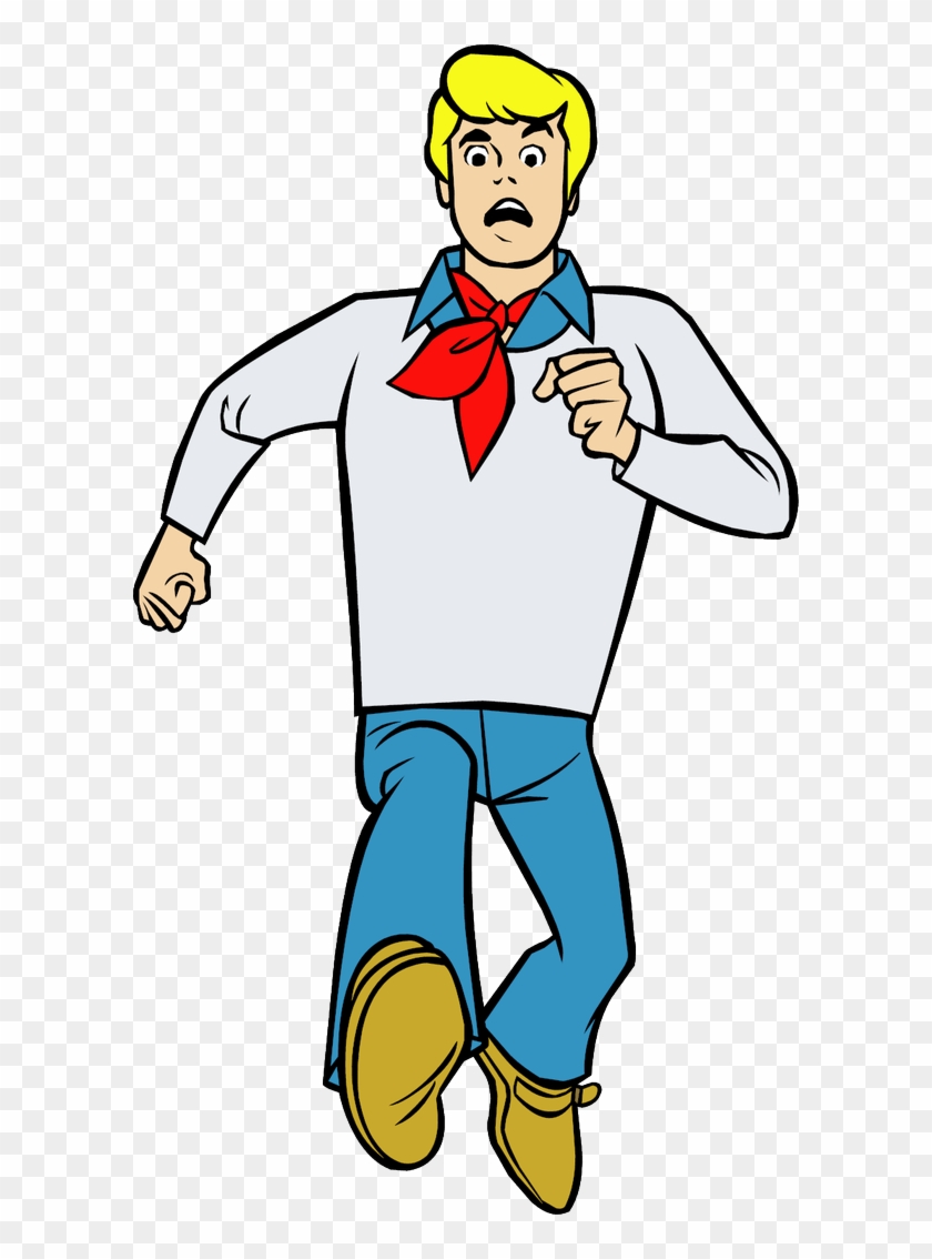 Fred Jones Running - Scooby Doo Characters Fred Clipart #22618
