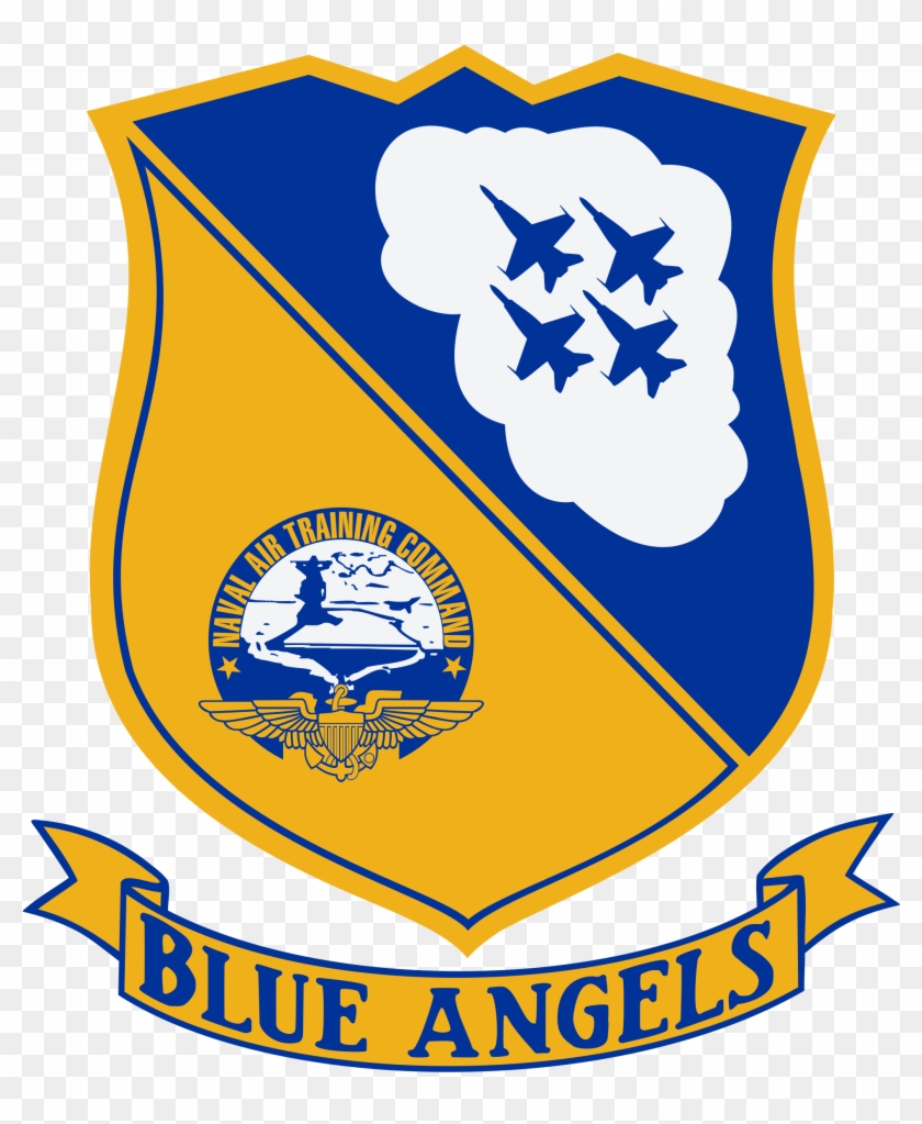 Blue Angels Decals Png - Blue Angels Logo Clipart #22642