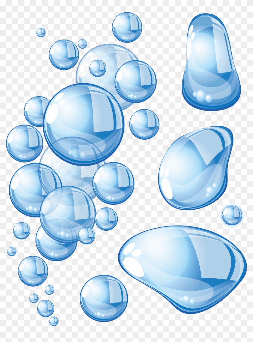 Download - Water Drop Blue Png Clipart #22704