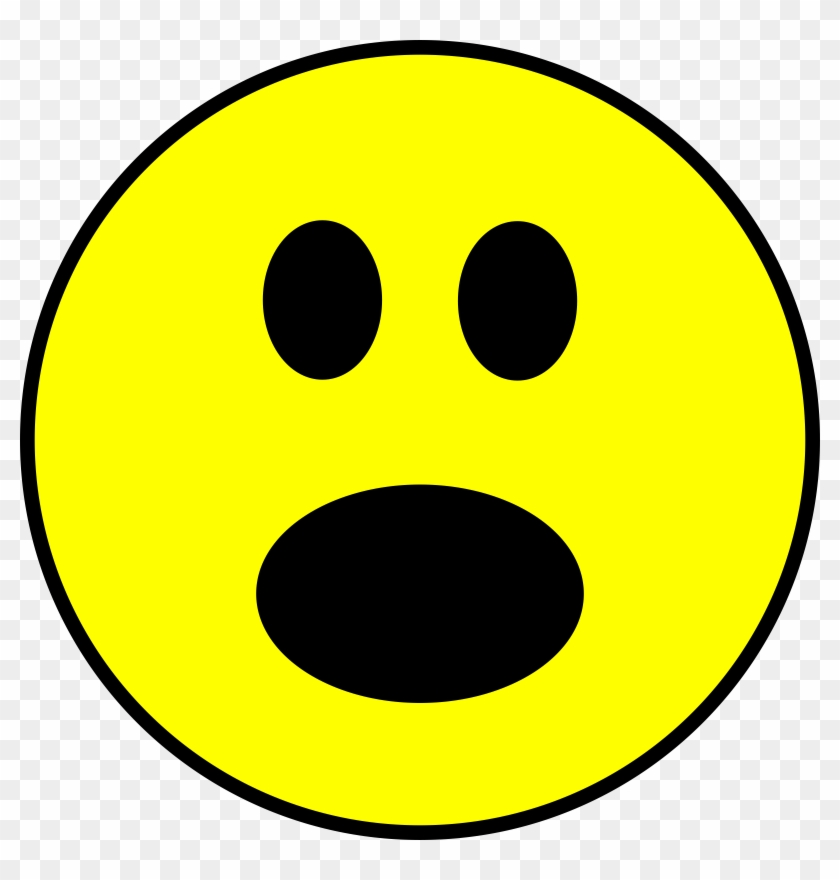 2400 X 2400 3 - Surprised Smiley Clipart - Png Download #22748