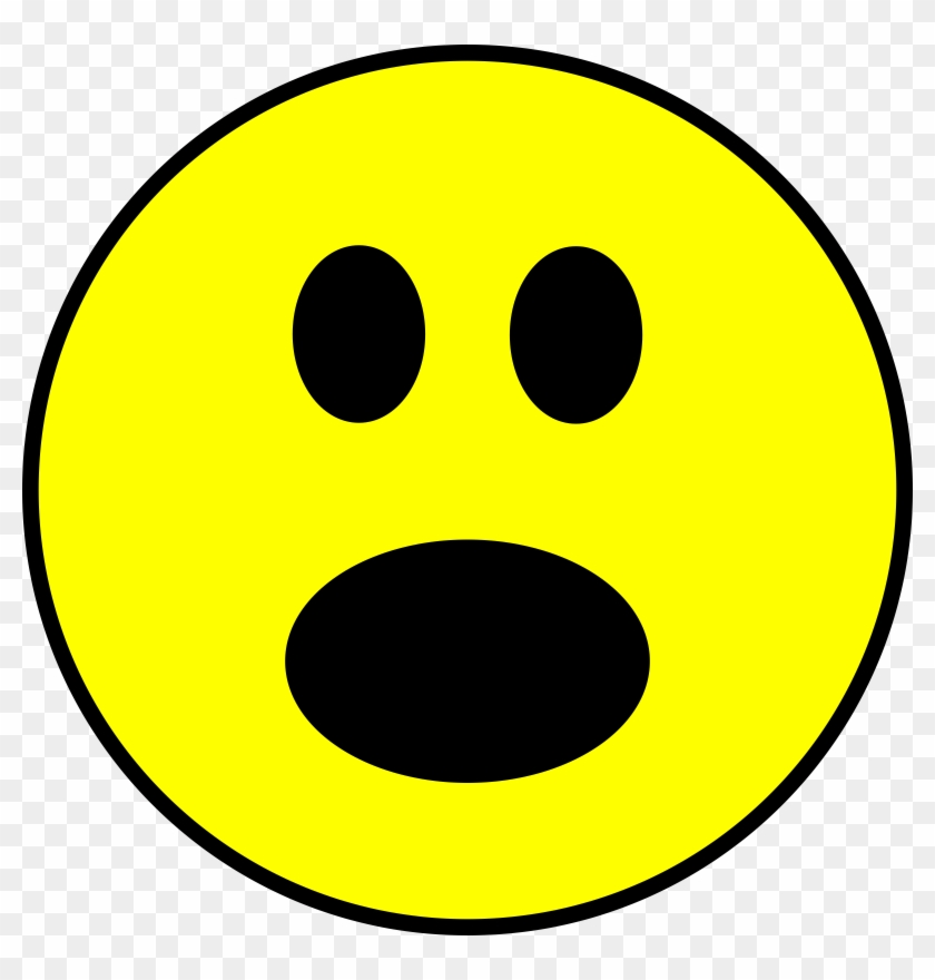 2400 X 2400 3 - Surprised Smiley Clipart - Png Download
