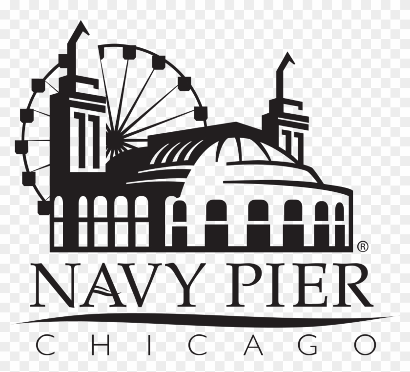 Old Navy Logo Png Navy Pier - Navy Pier Chicago Logo Clipart #22883