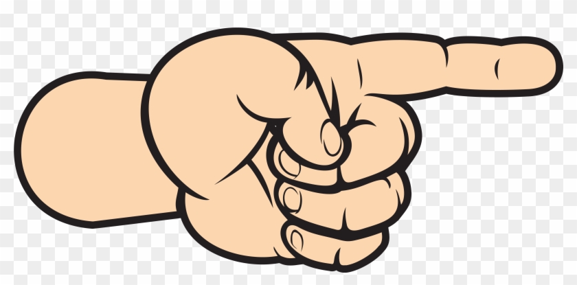 Left And Right Hand Clipart At Getdrawings - Hand Arrow Png Transparent Png #22948