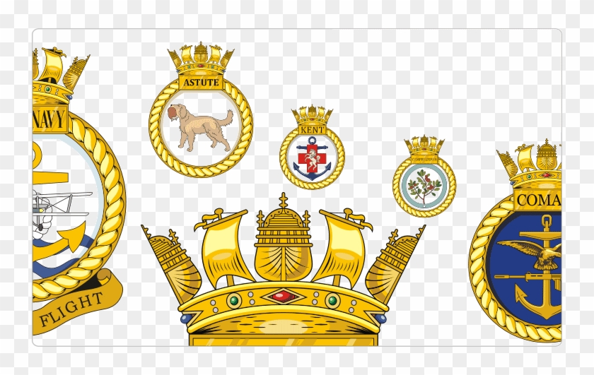British Royal Navy Ship Crests - Hms St Albans Ship's Crest Clipart #23057