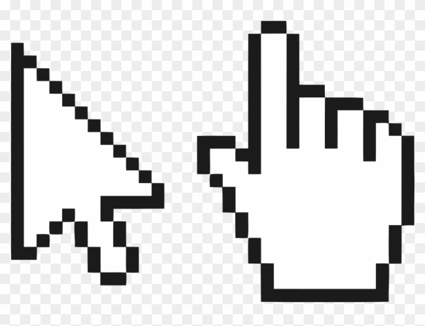 Mouse Cursor Hand Pointer - Hand Cursor Clipart