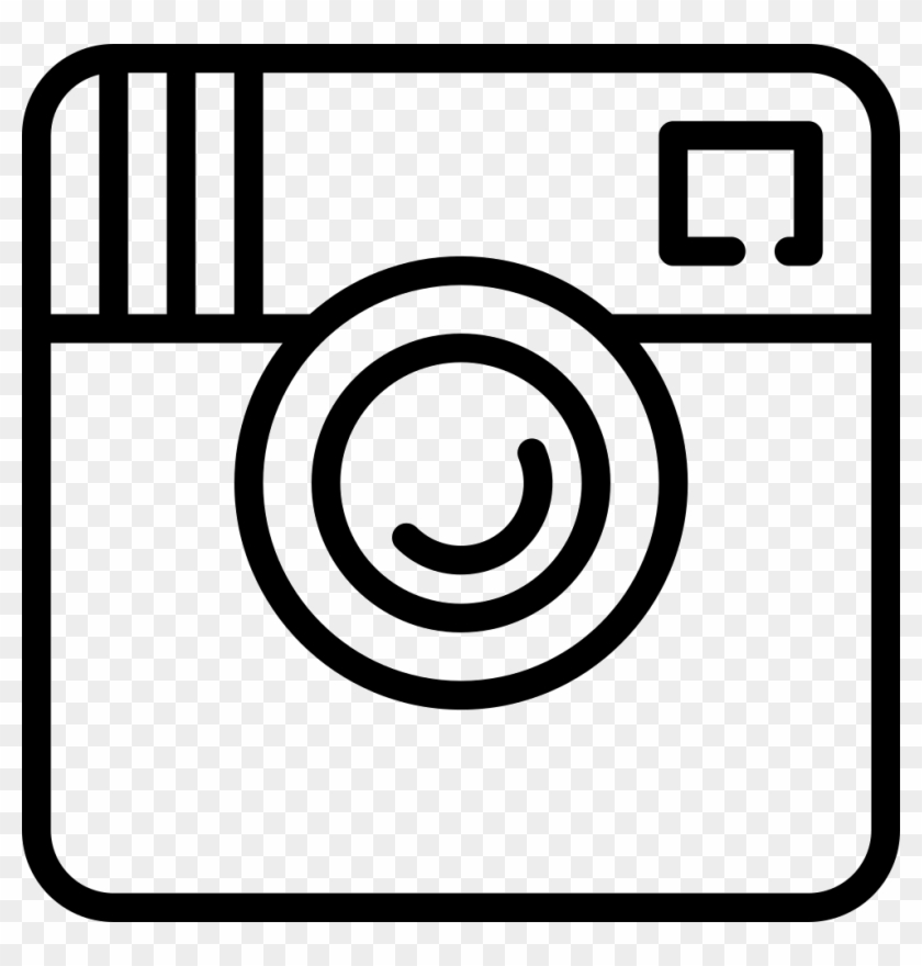 Big Instagram Logo Comments - Logo De Fotografia Png Clipart #23125