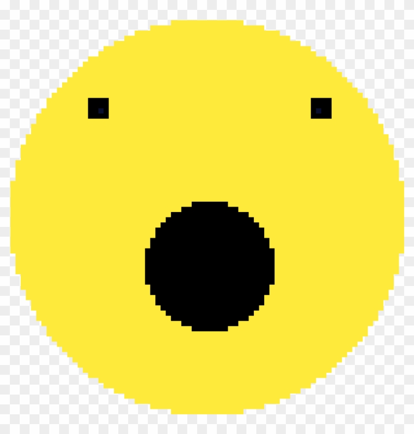 Surprised Face - Circle Clipart #23192