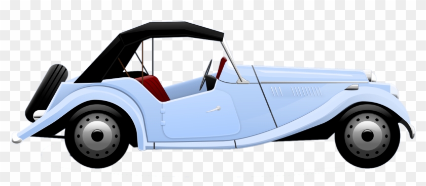 Vintage Cars Clip Art Free - Png Download #23217