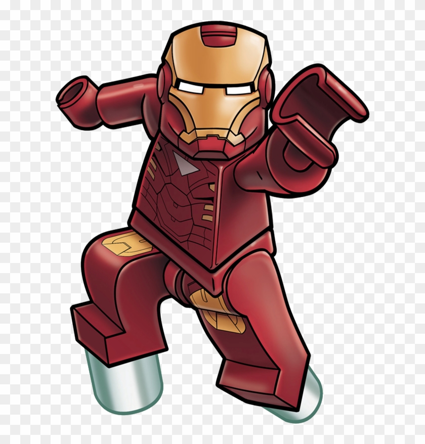 Lego Ironman Png - Iron Man Lego Animado Clipart