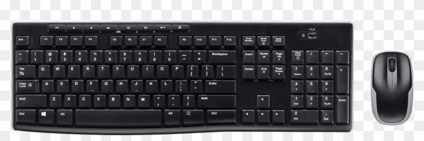 Wireless Keyboard And Mouse - Logitech Mk270r Wireless Keyboard & Mouse Combo Clipart