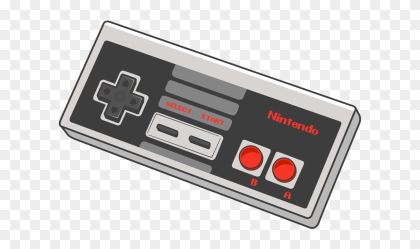 Nes Controller Png - Nes Controller Clipart #23714