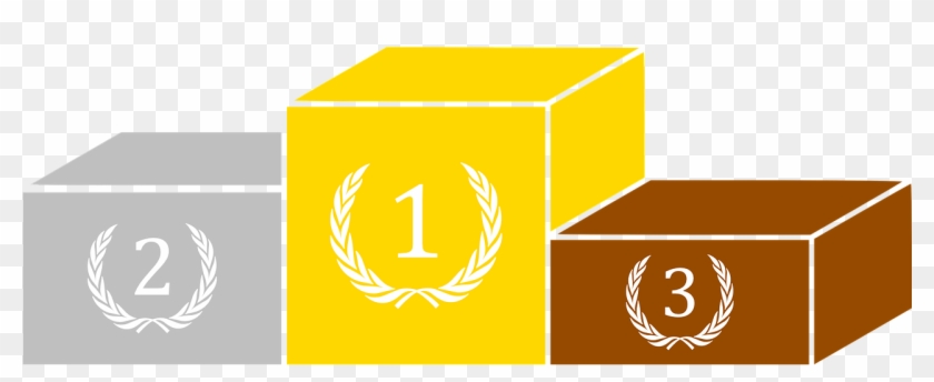 Ranking Podium Png - First Second Third Place Transparent Clipart #23914