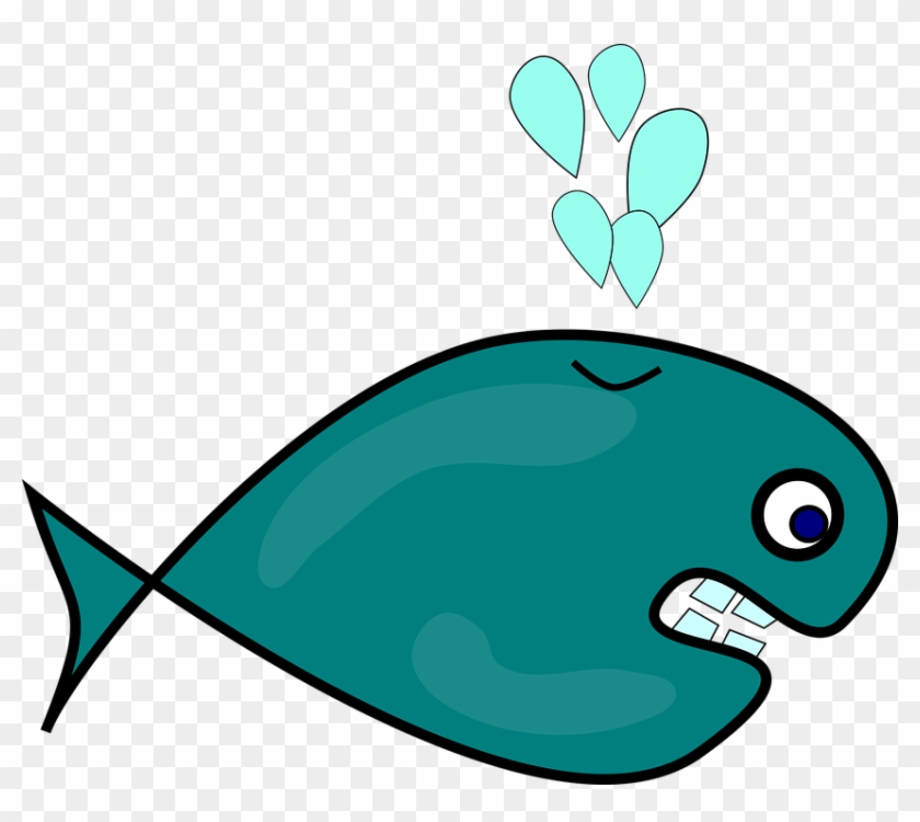 Surprised By The Imagination Of A Child - Whales Clipart