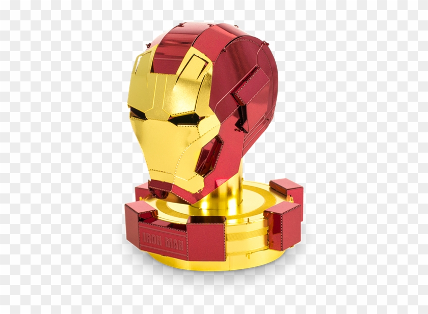 Picture Of Iron Man Helmet - Metal Earth Iron Man Helmet Clipart #24177