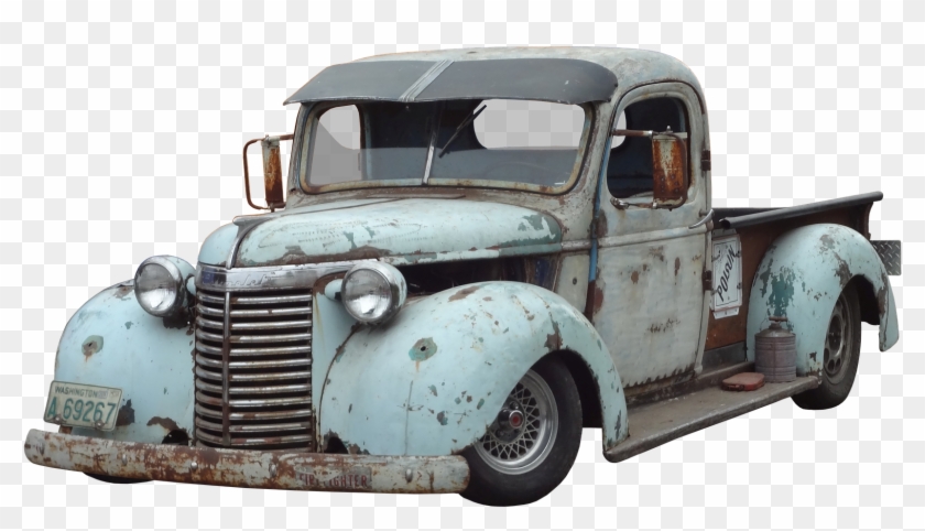 1920 X 1077 6 - Old Truck Png Clipart