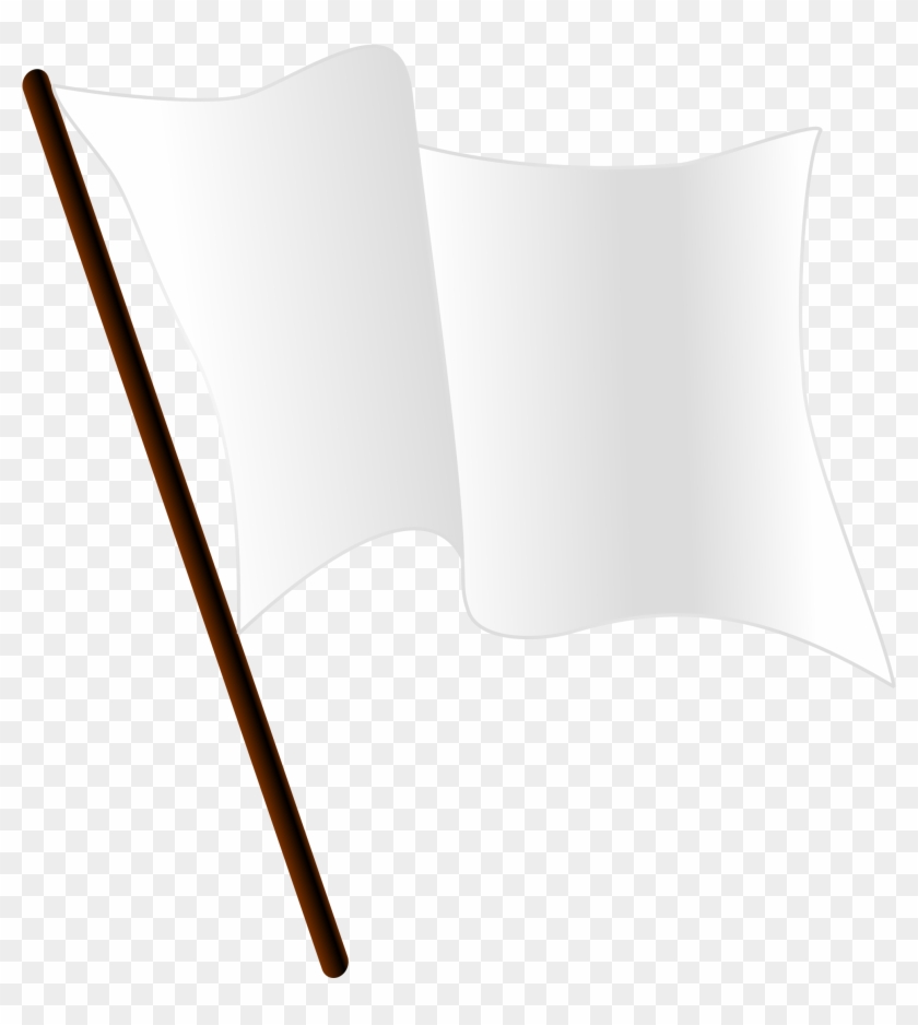 Open - White Flag Gif Png Clipart #24381