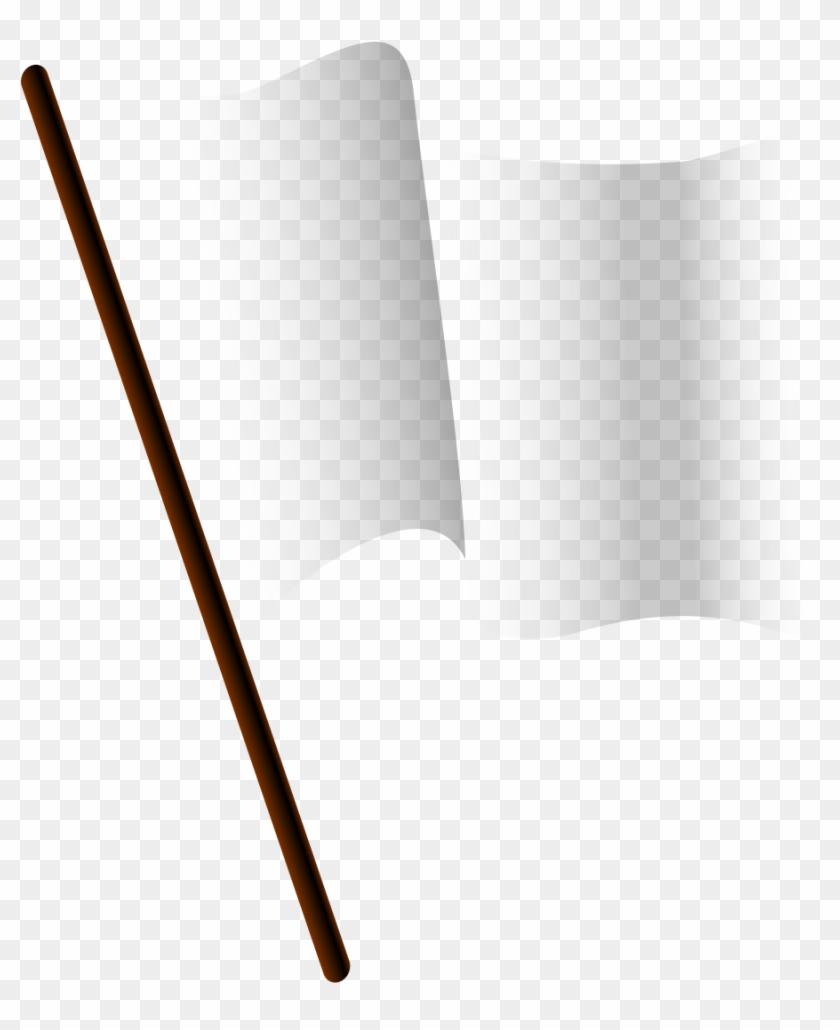 Transparent Flag Waving On White Background - Scalable Vector Graphics Clipart #24407