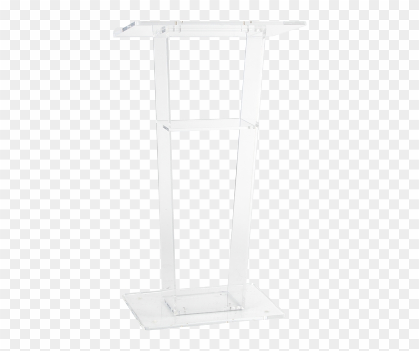Acrylic Podium - End Table Clipart #24454