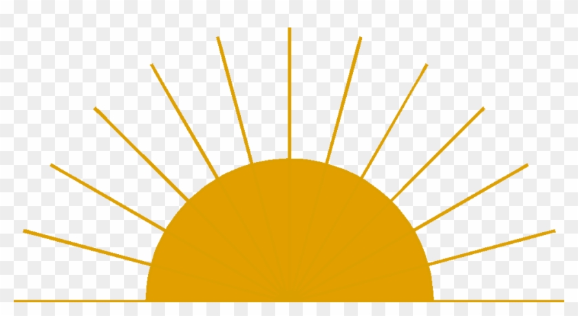 28 Collection Of Sunrise Clipart Transparent - Clip Art Sun Rise Png