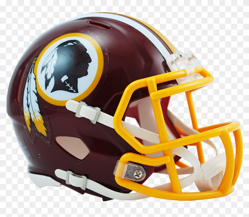 Washington Redskins Speed Mini Helmet - Redskins Helmet Clipart #24654