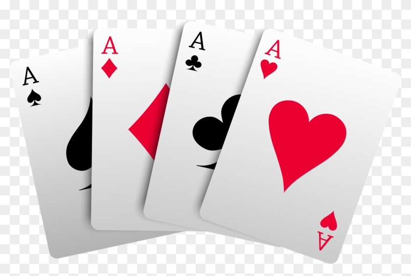 4 Aces Cards Png Clipart - 4 Aces Cards Transparent Png #25215