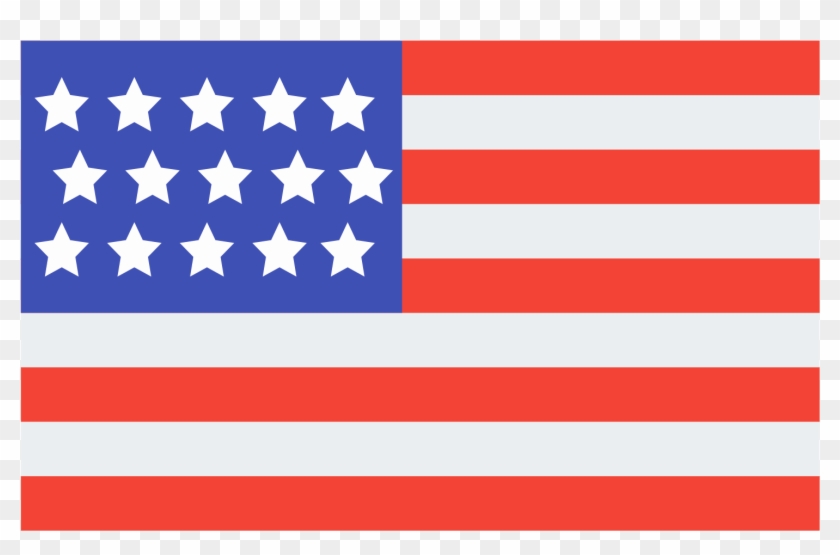 1600 X 1600 6 - Usa Flag Icon Png Clipart