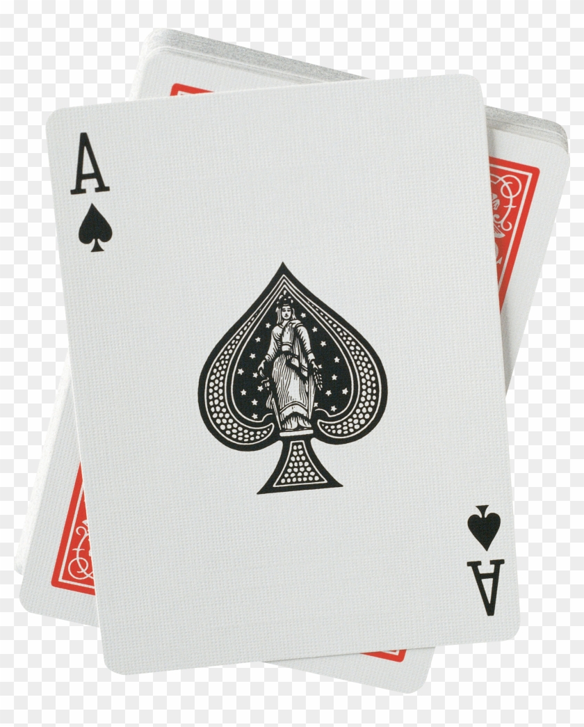 Playing Cards Png Image - Ace Of Spades Bicycle Card Clipart #25257