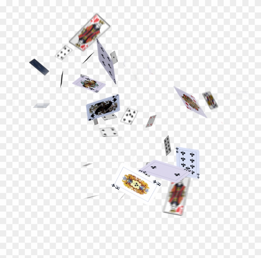 Cards Flying Png Clipart #25301