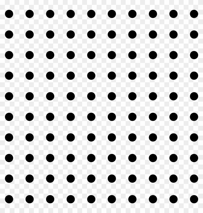 Clipart Black And White Stock Pattern Encode Clipart - Polka Dot Pattern Png Transparent #25517