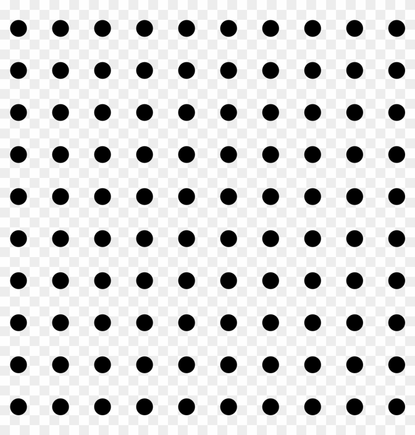 Clipart Black And White Stock Pattern Encode Clipart - Polka Dot Pattern Png Transparent