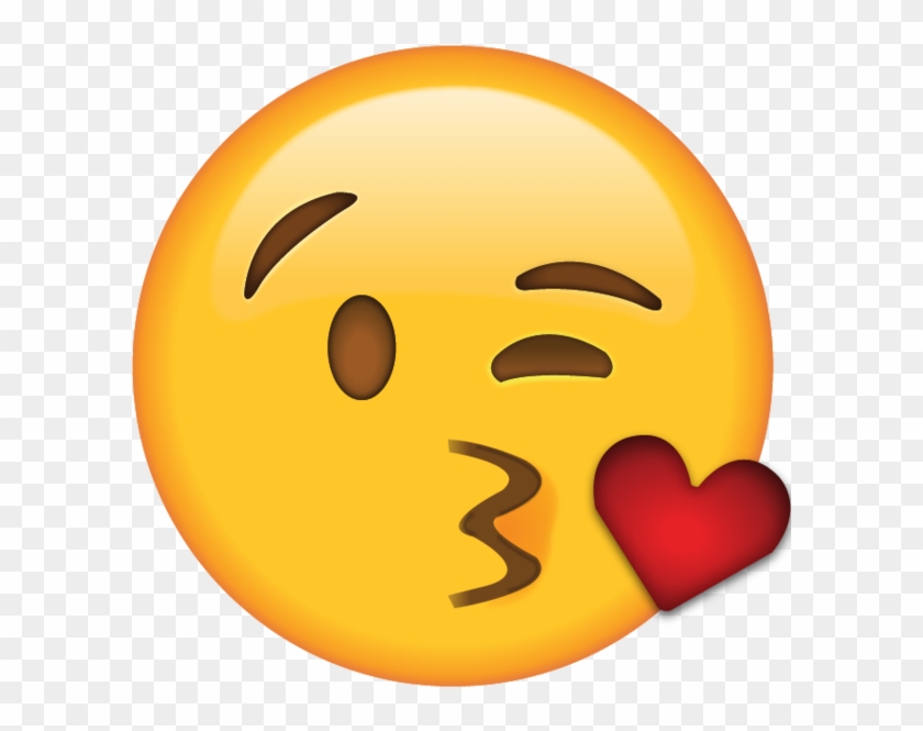 Blow Kiss Somebody You Love A Sweet - Kiss Emoji Clipart #25540