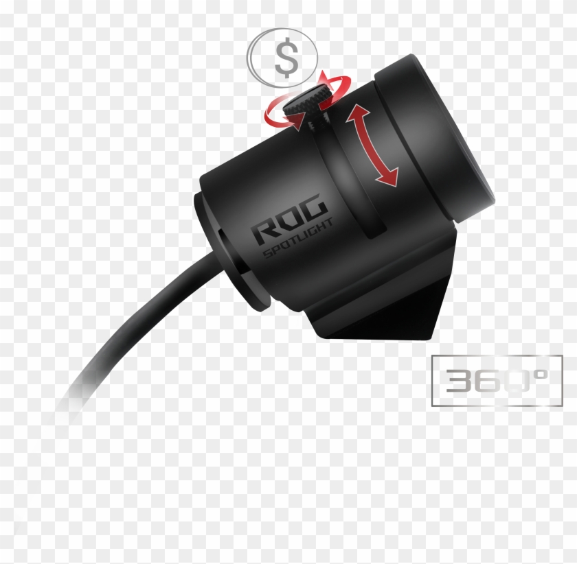 Fully Rotatable - Asus Rog Spotlight Clipart