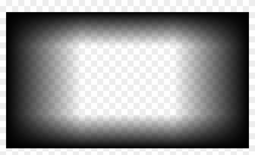 Medium Image - Black Feathered Border Png Clipart