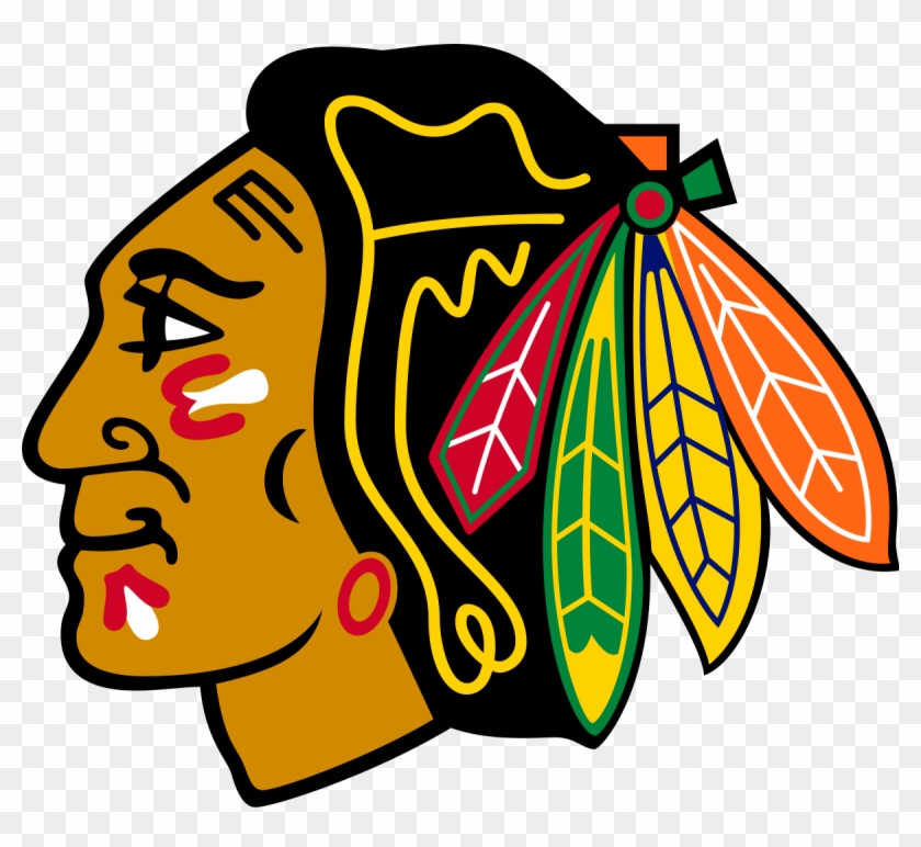 This One Is Similar To The Washington Redskins And - Chicago Blackhawks Logo Clipart