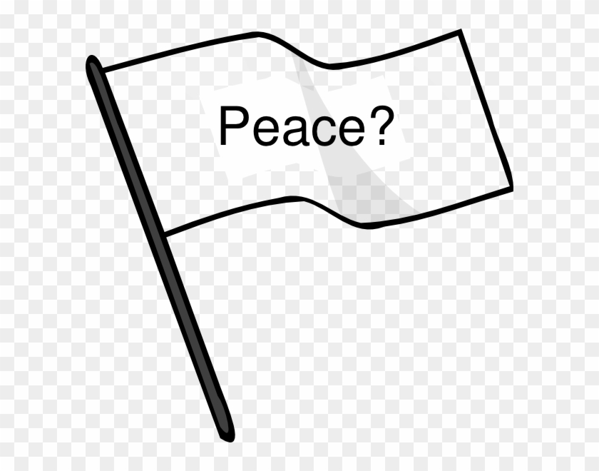 Surrender Flag Clip Art - Png Download