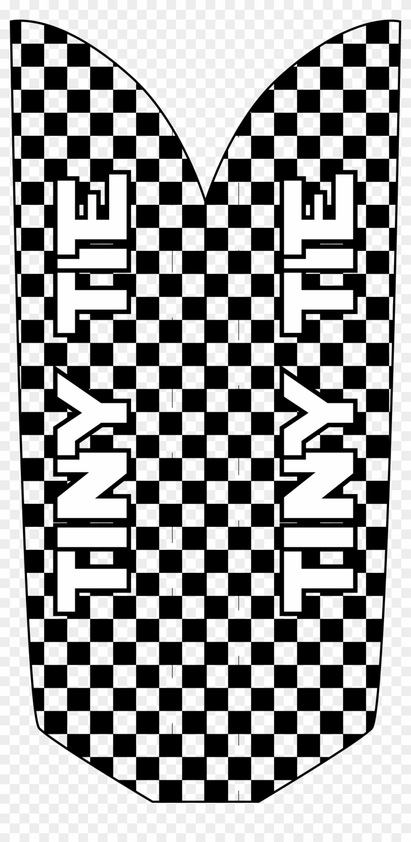 Checker Flag - Friendship Bracelet Design Template Clipart